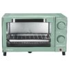 4 Slice Countertop Toaster Oven with 3 Settings, includes Baking Rack and Pan, Black, New