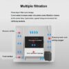Aquarium Fish Tank No Water Change Self-circulating Ecological Fish Tank with Slient Pump Led Lamp