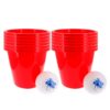 Banzai Toss Like A Boss Outdoor Giant Pong Lawn Game with Drawstring Bag
