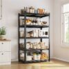 5-Tier Metal Boltless & Adjustable Storage Rack, Blue