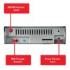 Electronics XD18BT Single DIN Car Stereo Head Unit with Bluetooth, USB, AM/FM/MP3, New