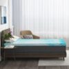 EGO HOME 2 inch Memory Foam Mattress Topper, Twin Mattress Topper, Cooling