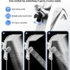High Pressure Rainfall Shower Head 10 Spray Handheld Showerhead Combo, 360° Degree Rotating Extension Arm, New