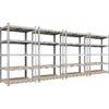 5-Tier Metal Boltless & Adjustable Storage Rack, Blue