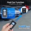 Car Anti-Theft Vibration Alarm, 108dB Car Vibration Sound & Light Alarm, Wireless Remote Vibration Sensor Car Alarm Vehicle Security Alarm System Automotive Warning Interior Safety Red Light