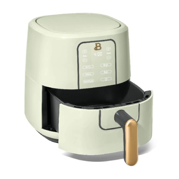 3 Qt Air Fryer with TurboCrisp Technology, White Icing by Drew Barrymore