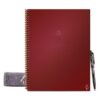Rocketbook Fusion Smart Reusable Spiral Notebook, Black, Letter Size Eco-Friendly Notebook (8.5