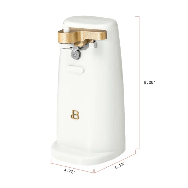 Easy-Prep Electric Can Opener, White Icing by Drew Barrymore