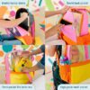 Wildkin Kids Pack-It-All 15 Inch School & Travel Backpack in Pink for Girls, Front strap for attaching Wildkin's Clip-in Lunchbox, Generously sized exterior front pocket (Mermaid Undercover)