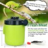 Neptonion Cricket Keeper Live Worm Organizer Container, with Bug Dirt Management Perfect for Keeping Silkworm, Cricket,Dubia Cockroach, Worms