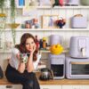 Easy-Prep Electric Can Opener, White Icing by Drew Barrymore