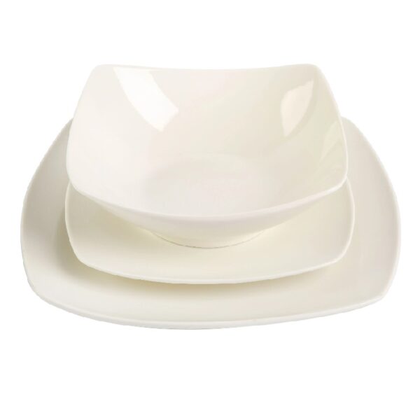 Everyday Square 12-Piece Dinnerware Set