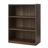 3-Shelf Bookcase with Adjustable Shelves, White