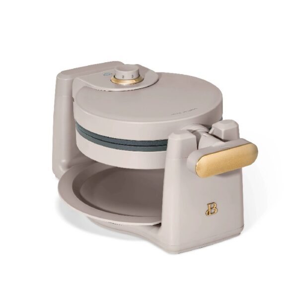 Rotating Belgian Waffle Maker, White Icing by Drew Barrymore