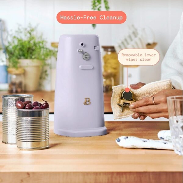 Easy-Prep Electric Can Opener, White Icing by Drew Barrymore