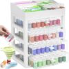 ARTDOT Diamond Art Beads Storage Organizer Box for Diamond Painting Drill 96 Jars