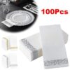 100 Disposable Guest Towels Soft and Absorbent Linen-Feel Paper Hand Towels