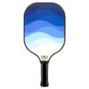 Works Fiberglass Pickleball Paddle, Blue Wave