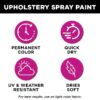 Tulip Colorshot Outdoor Fabric Upholstery Spray Slate Gray 4 Pack