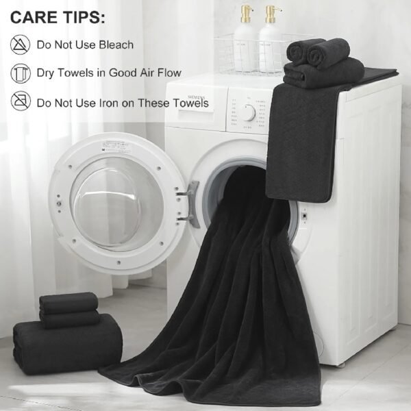 8 Pieces Extra Large Bath Towel35