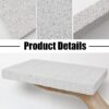 2PC Rabbit Scratching Pad for Small Pets - Lava Pumice Chew Toy for Guinea , Ferret, Hedgehog, Chinchilla, Hamster