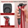 Immersion Hand Blender,5-in-1 1100W Multi-Function Handheld Stick Blender with 24-Speed, Stainless Steel Blades, Chopper, Beaker, 600ml, New Mixer Milk Frother for Baby Food/Smoothies/Puree