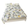 Soft, Breathable & Skin-Friendly Latex Pad with 2 Pillowcases, 150x200cm/59.1x78.7in Summer Cooling Mattress Topper