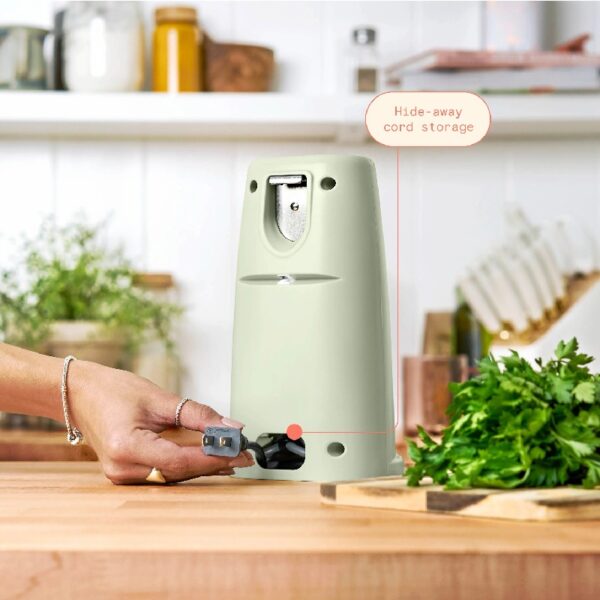Easy-Prep Electric Can Opener, White Icing by Drew Barrymore