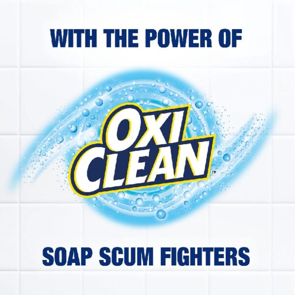 (8 pack) Total Bathroom Cleaner with OxiClean, Lemon Scent, 32 fl oz