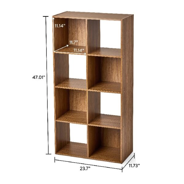 8 Cube Storage Organizer, Black