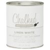 Linen White,  Chalked Ultra Matte Paint, Quart