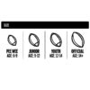Red Zone Composite Football, Official Size (Ages 14 and up)
