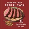 Purina  Complete Adult Dry Dog Food for Adult Dogs, Kibble Beef Flavor, 44 lb Bag
