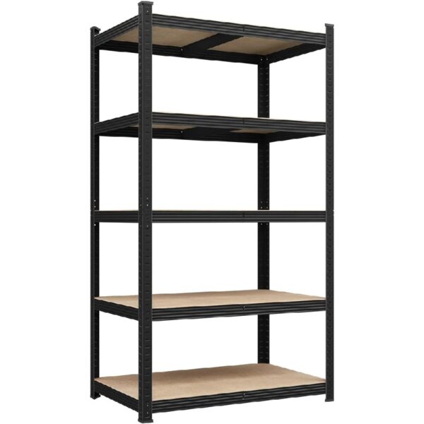 5-Tier Metal Boltless & Adjustable Storage Rack, Blue
