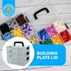 Toy Organizer With 18 Adjustable Compartments Compatible with Calico Critter, Hot Wheels, Lego Storage Organizer