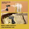 Steamer for Clothes, Portable Clothes Steamer for Fabric Wrinkles Remover, 1500W Handheld Steamer with 300ml Tank, 20-Second Fast Heat-up, Convenient Clothes Steamer for Home, Office and Travel
