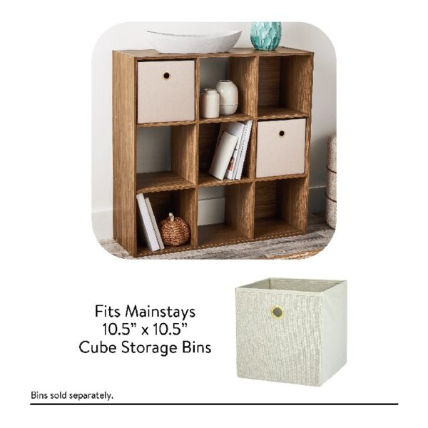 9 Cube Storage Organizer, Spring Pine