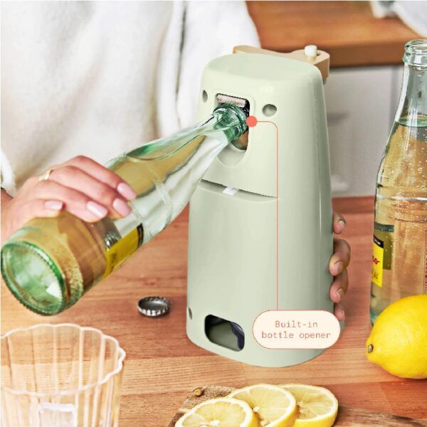 Easy-Prep Electric Can Opener, White Icing by Drew Barrymore