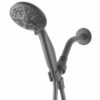 5-Setting Handheld Shower Head, Matte Black