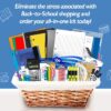 BAZIC School Kit Supplies Kit 86 Count, Bazic Products School Supplies Composition Books for Student 3-6 Grades, Spec May Vary, 1-Pack