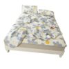 Soft, Breathable & Skin-Friendly Latex Pad with 2 Pillowcases, 150x200cm/59.1x78.7in Summer Cooling Mattress Topper