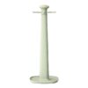 6-Piece Silicone Kitchen Utensil Tool Set with Rotating Rack by Drew Barrymore, Porcini Taupe
