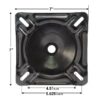 Marine Economy Fixed Height Pedestal for Boat Seat - 7