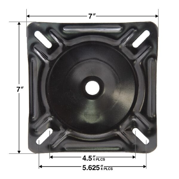 Marine Economy Fixed Height Pedestal for Boat Seat - 7