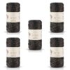 5 Skeins of Sensy Premium 2mm 251 Yards Polyester Rope 100% Polypropylene Cord Macrame Cord 2mm Crochet Bag Cord Macrame Rope Crochet Thread Gift for Knitter (Latte)