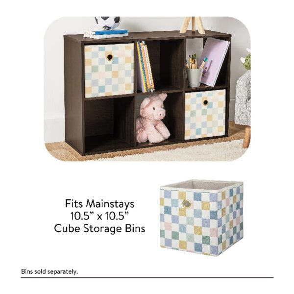 6 Cube Storage Organizer, White