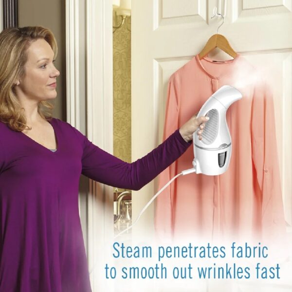 Handheld Travel Garment Steamer for Clothes, CompleteSteam 1100W, For Home, Office and Travel GS2WB
