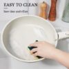 5Pcs Ceramic Pots and Pans Set Nonstick Cookware Sets Removable Handle Kitchen,Oven Safe, Induction Ready