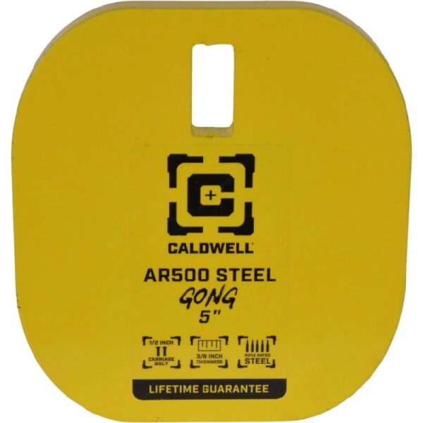 Gong Style AR500 Steel Bolts Target