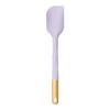 6-Piece Silicone Kitchen Utensil Tool Set with Rotating Rack by Drew Barrymore, Porcini Taupe